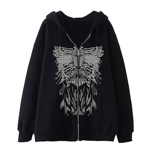 Inspired by punk Butterfly Anime Cartoon 100% Polyester Anime Harajuku Graphic Kawaii Outerwear For Men's / Women's / Couple's
Inspired by punk Butterfly Anime Cartoon 100% Polyester Anime Harajuku Graphic Kawaii Outerwear For Men's / Women's / Couple's