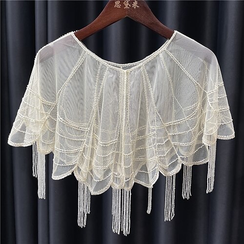 Sleeveless Pure / Elegant Tulle Holiday / Wedding Guest Shawl Wrap / Shawls / Women's Wrap With Tassel
Sleeveless Pure / Elegant Tulle Holiday / Wedding Guest Shawl Wrap / Shawls / Women's Wrap With Tassel