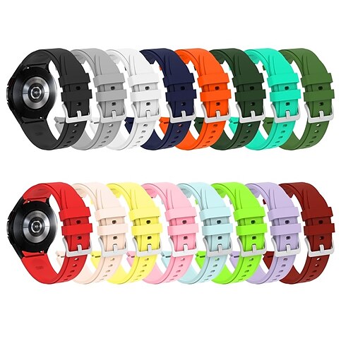 2 PCS Smart Watch Band for Samsung Galaxy Watch 4 40/44mm Watch 5 40/44MM Watch 5 Pro 45MM Silicone Smartwatch Strap Adjustable Elastic Stainless Steel Buckle Sport Band Replacement Wristband
2 PCS Smart Watch Band for Samsung Galaxy Watch 4 40/44mm Watch 5 40/44MM Watch 5 Pro 45MM Silicone Smartwatch Strap Adjustable Elastic Stainless Steel Buckle Sport Band Replacement Wristband