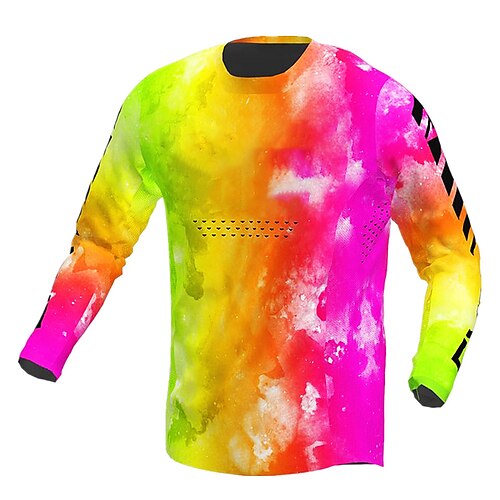 21Grams Men's Downhill Jersey Long Sleeve Mountain Bike MTB Road Bike Cycling Rose Red Graffiti Bike Jersey Breathable Quick Dry Moisture Wicking Polyester Spandex Sports Graffiti Clothing Apparel
21Grams Men's Downhill Jersey Long Sleeve Mountain Bike MTB Road Bike Cycling Rose Red Graffiti Bike Jersey Breathable Quick Dry Moisture Wicking Polyester Spandex Sports Graffiti Clothing Apparel