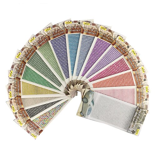 2 Sheets Gem Stickers for School Student Notebook Waterproof Self-adhesive Luxury for Women Girls Kids
2 Sheets Gem Stickers for School Student Notebook Waterproof Self-adhesive Luxury for Women Girls Kids