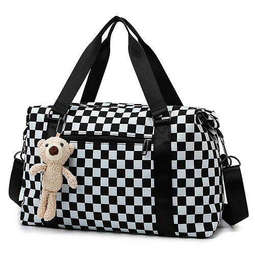 Travel Bag New Plaid Multi-functional Large-capacity Portable Fitness Bag Sports Bag Storage Bag Travel Bag
Travel Bag New Plaid Multi-functional Large-capacity Portable Fitness Bag Sports Bag Storage Bag Travel Bag