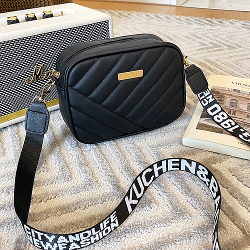 Women's Sling Bags Crossbody Bag Shoulder Bag PU Leather Buttons Zipper Plaid Daily Office & Career White Black Gray Pink
Women's Sling Bags Crossbody Bag Shoulder Bag PU Leather Buttons Zipper Plaid Daily Office & Career White Black Gray Pink