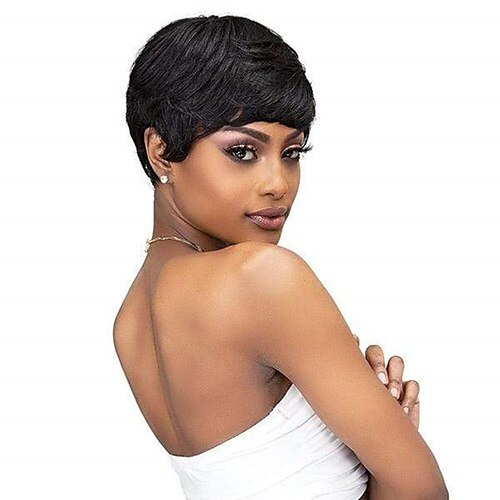 Brazilian Virgin Hair Pixie Cut Wig Natural Cheap Human Hair Wigs For Black Women Adjustable Natural Hairline Machine Made Capless Brazilian Hair Women
Brazilian Virgin Hair Pixie Cut Wig Natural Cheap Human Hair Wigs For Black Women Adjustable Natural Hairline Machine Made Capless Brazilian Hair Women