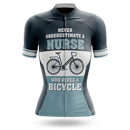 21Grams Women's Cycling Jersey Short Sleeve Bike Top with 3 Rear Pockets Mountain Bike MTB Road Bike Cycling Breathable Quick Dry Moisture Wicking Blue Graphic Patterned Spandex Polyester Sports
21Grams Women's Cycling Jersey Short Sleeve Bike Top with 3 Rear Pockets Mountain Bike MTB Road Bike Cycling Breathable Quick Dry Moisture Wicking Blue Graphic Patterned Spandex Polyester Sports