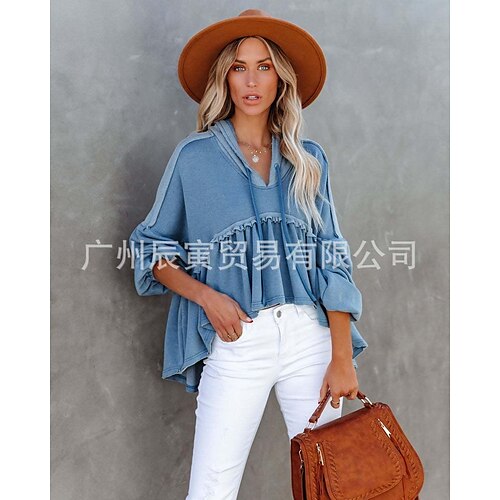 Ins New 2022 European And American Spring Street Design Sense Contrast Color Pullover Long-Sleeved V-Neck Loose Women's Sweater
Ins New 2022 European And American Spring Street Design Sense Contrast Color Pullover Long-Sleeved V-Neck Loose Women's Sweater