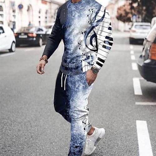 Men's Tracksuit Hoodies Set Graphic Patterned Gradient 2 Piece Print Sports Outdoor Casual Sports 3D Print Sportswear Basic Essential Hoodies Sweatshirts Blue Pink Royal Blue
Men's Tracksuit Hoodies Set Graphic Patterned Gradient 2 Piece Print Sports Outdoor Casual Sports 3D Print Sportswear Basic Essential Hoodies Sweatshirts Blue Pink Royal Blue