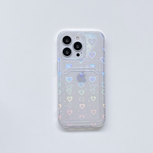 Phone Case For Apple Back Cover iPhone 13 Pro Max 12 Mini 11 X XR XS Max 8 7 Bumper Frame Card Holder Slots Soft Edges Heart TPU
Phone Case For Apple Back Cover iPhone 13 Pro Max 12 Mini 11 X XR XS Max 8 7 Bumper Frame Card Holder Slots Soft Edges Heart TPU