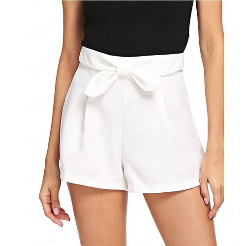 Women's Burmuda Shorts White Black High Waist Fashion Casual Weekend Baggy Micro-elastic Short Comfort Plain S M L XL XXL
Women's Burmuda Shorts White Black High Waist Fashion Casual Weekend Baggy Micro-elastic Short Comfort Plain S M L XL XXL