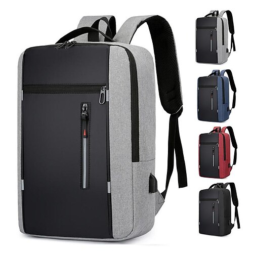 Men's Unisex School Bag Bookbag Backpack Oxford Cloth Zipper Solid Color Daily Holiday Green Black Gray Red
Men's Unisex School Bag Bookbag Backpack Oxford Cloth Zipper Solid Color Daily Holiday Green Black Gray Red