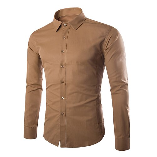 Men's Dress Shirt Graphic Prints Turndown Wine Khaki Navy Blue Light Blue Gray Wedding Work Long Sleeve Button-Down Clothing Apparel Fashion Business Casual Comfortable
Men's Dress Shirt Graphic Prints Turndown Wine Khaki Navy Blue Light Blue Gray Wedding Work Long Sleeve Button-Down Clothing Apparel Fashion Business Casual Comfortable
