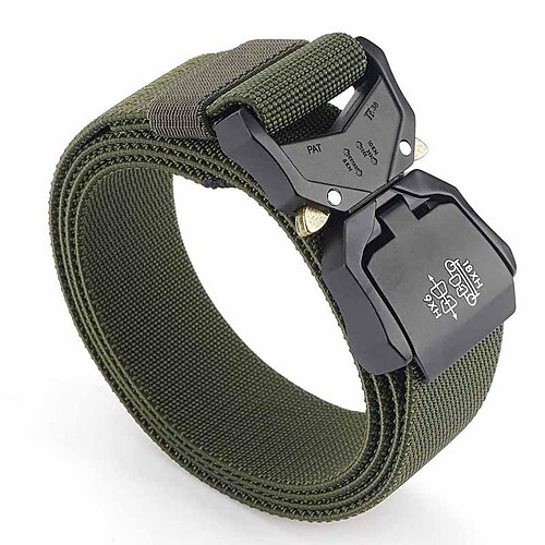 aoweimei niu's new aluminum alloy quick release tactical belt male military fan outdoor sports training belt trousers
aoweimei niu's new aluminum alloy quick release tactical belt male military fan outdoor sports training belt trousers