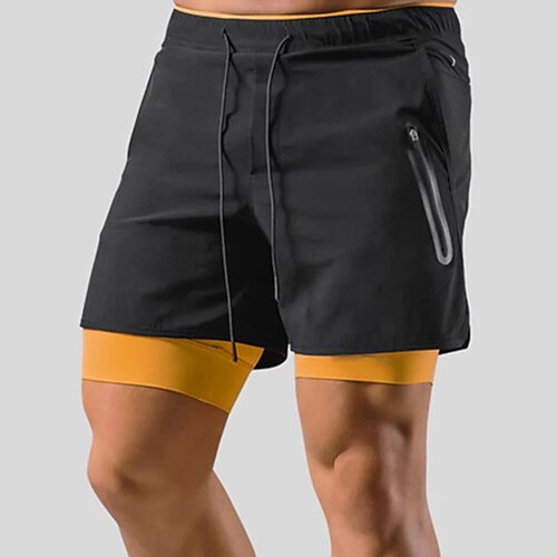 Men's Running Shorts Compression Shorts Drawstring 2 in 1 Base Layer Athletic Breathable Quick Dry Moisture Wicking Fitness Running Active Training Sportswear Activewear Solid Colored Green Black
Men's Running Shorts Compression Shorts Drawstring 2 in 1 Base Layer Athletic Breathable Quick Dry Moisture Wicking Fitness Running Active Training Sportswear Activewear Solid Colored Green Black