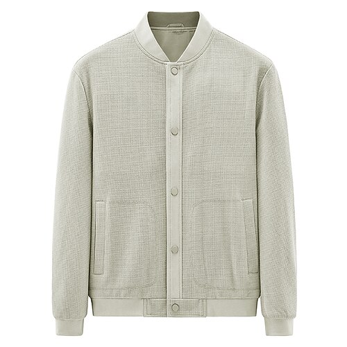 Men's Bomber Jacket Winter Jacket Winter Coat Casual Jacket Warm Outdoor Daily Single Breasted Round Neck Casual Jacket Outerwear Solid Color Pocket Blue Khaki Black / Spring / Fall / Long Sleeve
Men's Bomber Jacket Winter Jacket Winter Coat Casual Jacket Warm Outdoor Daily Single Breasted Round Neck Casual Jacket Outerwear Solid Color Pocket Blue Khaki Black / Spring / Fall / Long Sleeve