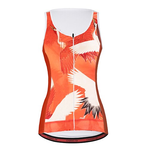21Grams Women's Cycling Vest Sleeveless Mountain Bike MTB Road Bike Cycling Orange Animal Bike Breathable Quick Dry Moisture Wicking Reflective Strips Back Pocket Polyester Spandex Sports Animal
21Grams Women's Cycling Vest Sleeveless Mountain Bike MTB Road Bike Cycling Orange Animal Bike Breathable Quick Dry Moisture Wicking Reflective Strips Back Pocket Polyester Spandex Sports Animal