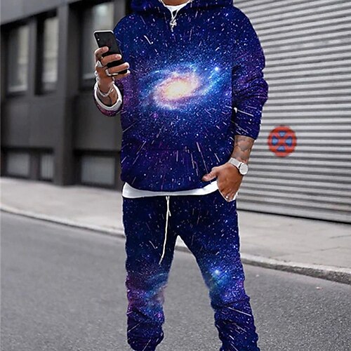 Men's Tracksuit Hoodies Set Graphic Patterned Geometric 2 Piece Print Sports Outdoor Casual Sports 3D Print Sportswear Basic Essential Hoodies Sweatshirts Blue Pink Red
Men's Tracksuit Hoodies Set Graphic Patterned Geometric 2 Piece Print Sports Outdoor Casual Sports 3D Print Sportswear Basic Essential Hoodies Sweatshirts Blue Pink Red