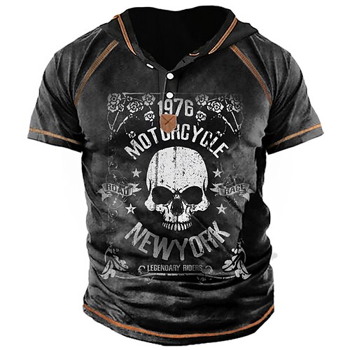 Men's Unisex T shirt Tee 3D Print Graphic Prints Skull Hooded Street Daily Button-Down Print Short Sleeve Tops Designer Casual Big and Tall Papa T Shirts Black Army Green Brown / Summer / Summer
Men's Unisex T shirt Tee 3D Print Graphic Prints Skull Hooded Street Daily Button-Down Print Short Sleeve Tops Designer Casual Big and Tall Papa T Shirts Black Army Green Brown / Summer / Summer
