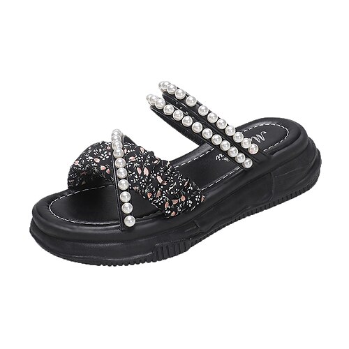 Mujer Sandalias Zapatillas al aire libre Diario Verano Tacón Plano Dedo redondo Casual Zapatos de Paseo Tela Tira de tobillo Negro Beige
Mujer Sandalias Zapatillas al aire libre Diario Verano Tacón Plano Dedo redondo Casual Zapatos de Paseo Tela Tira de tobillo Negro Beige