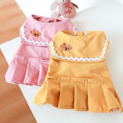 Dog Cat Skirt Patterned Animal Adorable Cute Dailywear Casual Daily Winter Dog Clothes Puppy Clothes Dog Outfits Soft Pink Yellow Costume for Girl and Boy Dog Polyester XS S M L XL
Dog Cat Skirt Patterned Animal Adorable Cute Dailywear Casual Daily Winter Dog Clothes Puppy Clothes Dog Outfits Soft Pink Yellow Costume for Girl and Boy Dog Polyester XS S M L XL