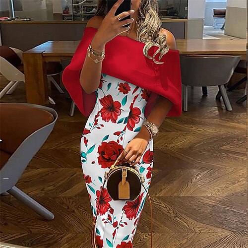 damen partykleid bodycon midi kleid schwarz rot weiß halbarm floral schulterfrei winter herbst frühling schulterfrei party weekend slim 2022 s m l xl xxl 3xl
damen partykleid bodycon midi kleid schwarz rot weiß halbarm floral schulterfrei winter herbst frühling schulterfrei party weekend slim 2022 s m l xl xxl 3xl