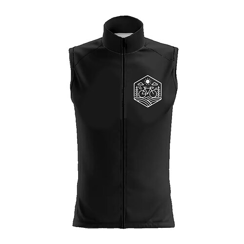 21Grams Men's Cycling Vest Sleeveless Black Graphic Bike Breathable Quick Dry Reflective Strips Back Pocket Polyester Spandex Sports Graphic Clothing Apparel
21Grams Men's Cycling Vest Sleeveless Black Graphic Bike Breathable Quick Dry Reflective Strips Back Pocket Polyester Spandex Sports Graphic Clothing Apparel