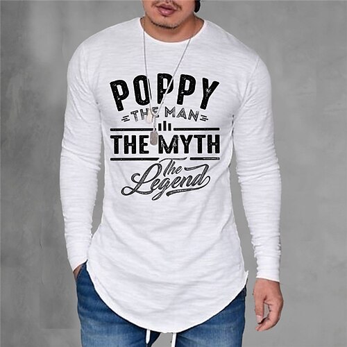 Men's T shirt Tee Hot Stamping Graphic Patterned Letter Crew Neck Street Daily Print Long Sleeve Tops Designer Casual Fashion Comfortable White / Summer
Men's T shirt Tee Hot Stamping Graphic Patterned Letter Crew Neck Street Daily Print Long Sleeve Tops Designer Casual Fashion Comfortable White / Summer