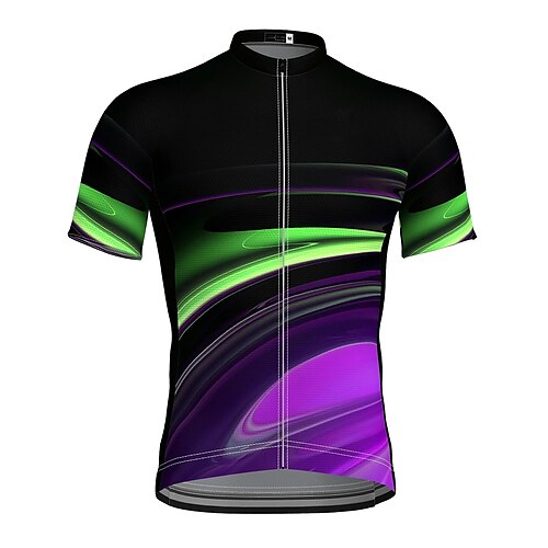 21Grams Men's Cycling Jersey Short Sleeve Bike Top with 3 Rear Pockets Mountain Bike MTB Road Bike Cycling Breathable Quick Dry Moisture Wicking Reflective Strips Black Graphic Polyester Spandex
21Grams Men's Cycling Jersey Short Sleeve Bike Top with 3 Rear Pockets Mountain Bike MTB Road Bike Cycling Breathable Quick Dry Moisture Wicking Reflective Strips Black Graphic Polyester Spandex