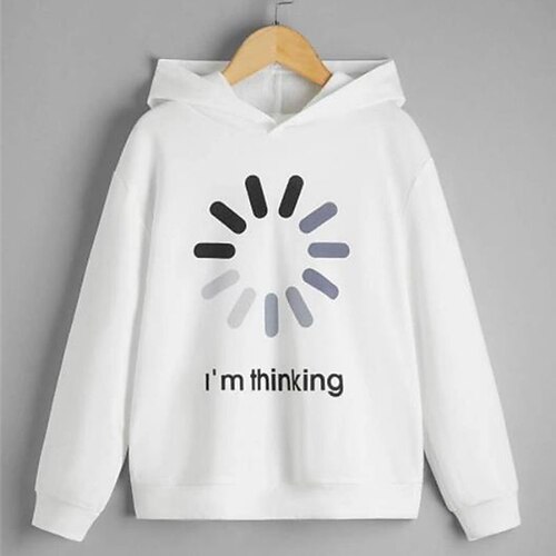 Kids Boys Hoodie Letter Outdoor 3D Print Long Sleeve Pocket Active 3-13 Years Fall White
Kids Boys Hoodie Letter Outdoor 3D Print Long Sleeve Pocket Active 3-13 Years Fall White
