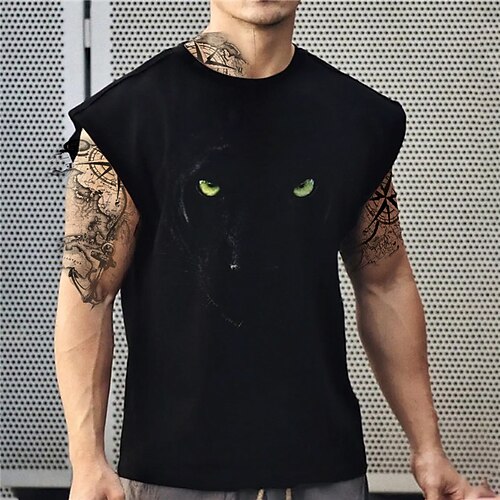 Men's Unisex T shirt Tee Animal Graphic Prints Crew Neck Black Outdoor Street Cap Sleeve Print Clothing Apparel Sports Designer Casual Big and Tall / Summer / Summer
Men's Unisex T shirt Tee Animal Graphic Prints Crew Neck Black Outdoor Street Cap Sleeve Print Clothing Apparel Sports Designer Casual Big and Tall / Summer / Summer