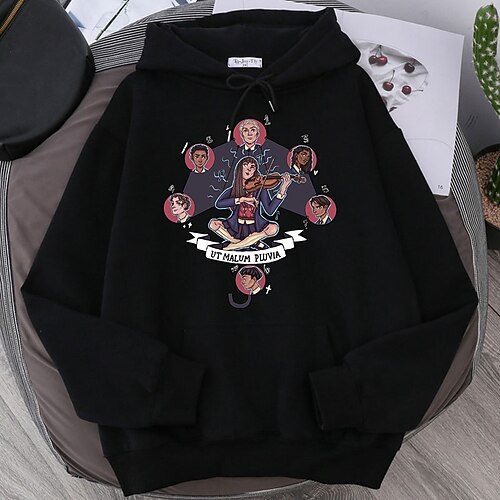 Inspired by The Umbrella Academy Season 3 TV Series Hoodie TV Movie 100% Polyester Anime Classic Street Style Hoodie For Men's / Women's / Couple's 
Inspired by The Umbrella Academy Season 3 TV Series Hoodie TV Movie 100% Polyester Anime Classic Street Style Hoodie For Men's / Women's / Couple's