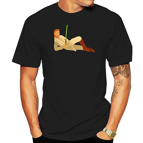 Inspired by Obi-Wan Kenobi Jedi Knight T-shirt TV Movie 100% Polyester Anime Classic Street Style T-shirt For Men's / Women's / Couple's
Inspired by Obi-Wan Kenobi Jedi Knight T-shirt TV Movie 100% Polyester Anime Classic Street Style T-shirt For Men's / Women's / Couple's