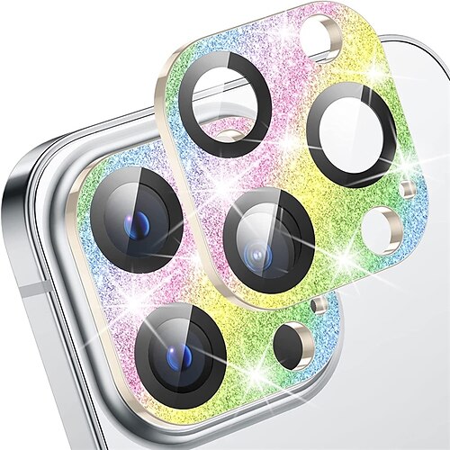 Camera Lens Protector for iPhone 13 Pro Max 6.7 iPhone 13 Pro 6.1 - Tempered Glass Shiny Protective Film Full Cover Glitter Accessory for iPhone 13 Pro Max/Pro 2021
Camera Lens Protector for iPhone 13 Pro Max 6.7 iPhone 13 Pro 6.1 - Tempered Glass Shiny Protective Film Full Cover Glitter Accessory for iPhone 13 Pro Max/Pro 2021