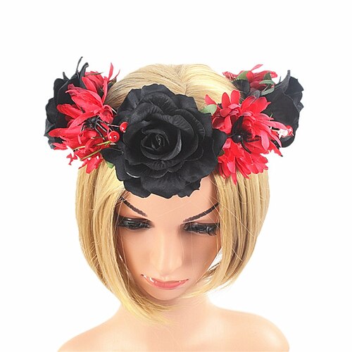 Ribbon Red Fruit Spider Garland Rose Hair Accessories Halloween Ghost Party Headwear
Ribbon Red Fruit Spider Garland Rose Hair Accessories Halloween Ghost Party Headwear