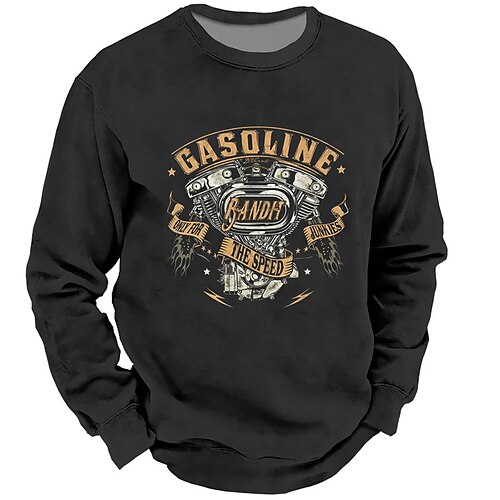 Men's Unisex Sweatshirt Pullover Graphic Prints Machinery Letter Print Daily Sports Holiday 3D Print Designer Casual Hoodies Sweatshirts Black
Men's Unisex Sweatshirt Pullover Graphic Prints Machinery Letter Print Daily Sports Holiday 3D Print Designer Casual Hoodies Sweatshirts Black
