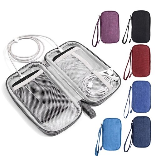 Portable Storage Bag for Power Bank Digital Cable Case Earphone Oxford Cloth Earphone Phone Holder Case for Travel Bag
Portable Storage Bag for Power Bank Digital Cable Case Earphone Oxford Cloth Earphone Phone Holder Case for Travel Bag