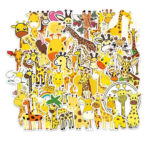 50pcs Animal Stickers for Student Notebook Gifts Waterproof Self-adhesive Cartoon for Women Men Girls
50pcs Animal Stickers for Student Notebook Gifts Waterproof Self-adhesive Cartoon for Women Men Girls