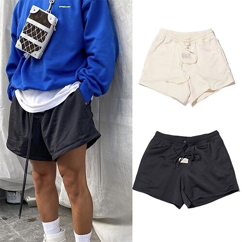 Men's Classic Style Fashion Active Shorts Drawstring Elastic Waist Short Pants Sports Outdoor Casual Micro-elastic Solid Color Comfort Breathable Mid Waist Black Beige M L XL XXL
Men's Classic Style Fashion Active Shorts Drawstring Elastic Waist Short Pants Sports Outdoor Casual Micro-elastic Solid Color Comfort Breathable Mid Waist Black Beige M L XL XXL