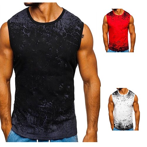 Men's Tank Top Vest 3D Print Graphic Patterned Crew Neck Street Casual Print Sleeveless Tops Basic Fashion Classic Comfortable White Black Red / Summer
Men's Tank Top Vest 3D Print Graphic Patterned Crew Neck Street Casual Print Sleeveless Tops Basic Fashion Classic Comfortable White Black Red / Summer