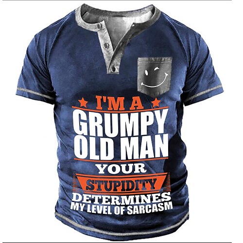 Men's Henley Shirt Tee T shirt Tee 3D Print Graphic Patterned Letter Plus Size Henley Casual Daily Button-Down Print Short Sleeve Tops Designer Basic Classic Big and Tall Blue / Summer / Sports
Men's Henley Shirt Tee T shirt Tee 3D Print Graphic Patterned Letter Plus Size Henley Casual Daily Button-Down Print Short Sleeve Tops Designer Basic Classic Big and Tall Blue / Summer / Sports