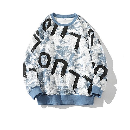 Men's Sweatshirt Pullover Graphic Patterned Tie Dye Print Daily Sports Streetwear Casual Big and Tall Hoodies Sweatshirts Long Sleeve Blue Gray Yellow / Summer
Men's Sweatshirt Pullover Graphic Patterned Tie Dye Print Daily Sports Streetwear Casual Big and Tall Hoodies Sweatshirts Long Sleeve Blue Gray Yellow / Summer