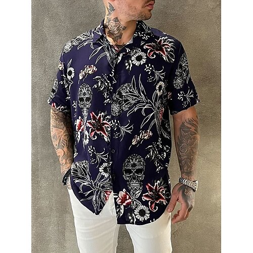 Men's Shirt 3D Print Graphic Prints Turndown Going out golf shirts Patchwork Print Long Sleeve Slim Tops Retro Hip Hop Hawaiian Navy Blue
Men's Shirt 3D Print Graphic Prints Turndown Going out golf shirts Patchwork Print Long Sleeve Slim Tops Retro Hip Hop Hawaiian Navy Blue