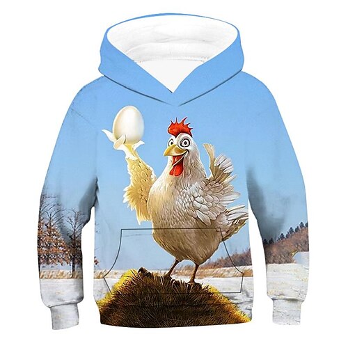 Kids Unisex Hoodie Graphic Outdoor 3D Print Long Sleeve Pocket Fashion 3-12 Years Winter Blue
Kids Unisex Hoodie Graphic Outdoor 3D Print Long Sleeve Pocket Fashion 3-12 Years Winter Blue