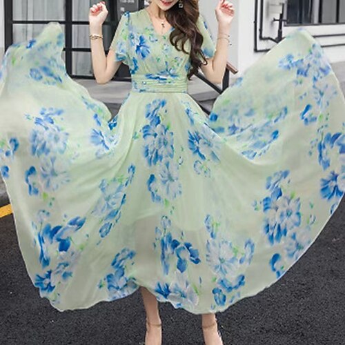kvinders fritidskjole swingkjole midikjole blå pink gul kortærmet blomsterprint forår sommer v-hals weekend 2023 s m l xl xxl 3xl 4xl 5xl
kvinders fritidskjole swingkjole midikjole blå pink gul kortærmet blomsterprint forår sommer v-hals weekend 2023 s m l xl xxl 3xl 4xl 5xl