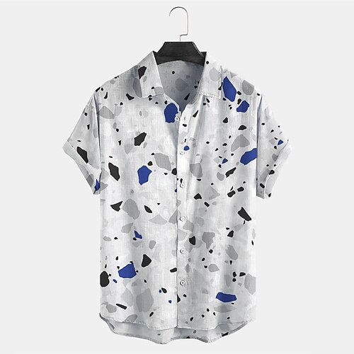 Men's Shirt 3D Print Graphic Patterned Turndown Street Daily 3D Button-Down Short Sleeve Tops Casual Fashion Breathable Comfortable White
Men's Shirt 3D Print Graphic Patterned Turndown Street Daily 3D Button-Down Short Sleeve Tops Casual Fashion Breathable Comfortable White