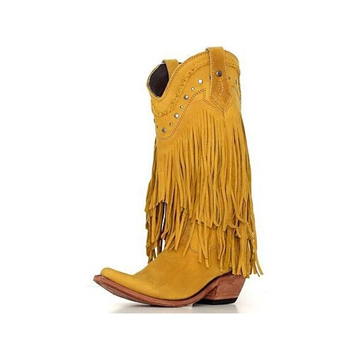 Trade Models 2019 Winter New Mid-Heel Women's Shoes 40-43 Tassel Mid-Well Boots 1112 Boots Million Shoe Factory
Trade Models 2019 Winter New Mid-Heel Women's Shoes 40-43 Tassel Mid-Well Boots 1112 Boots Million Shoe Factory