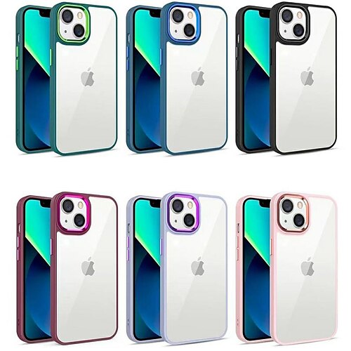 Phone Case For Apple Back Cover Classic Series iPhone 13 Pro Max 12 11 SE 2022 X XR XS Max 8 7 Bumper Frame Transparent Soft Edges Solid Colored PC
Phone Case For Apple Back Cover Classic Series iPhone 13 Pro Max 12 11 SE 2022 X XR XS Max 8 7 Bumper Frame Transparent Soft Edges Solid Colored PC