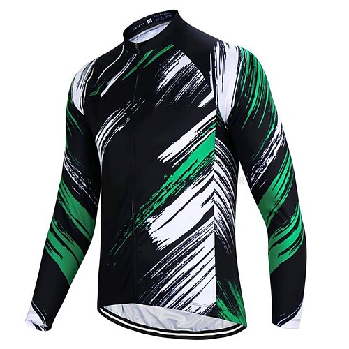 21Grams Men's Cycling Jersey Long Sleeve Bike Jersey Top with 3 Rear Pockets Mountain Bike MTB Road Bike Cycling Breathable Quick Dry Moisture Wicking Reflective Strips Black Graffiti Polyester
21Grams Men's Cycling Jersey Long Sleeve Bike Jersey Top with 3 Rear Pockets Mountain Bike MTB Road Bike Cycling Breathable Quick Dry Moisture Wicking Reflective Strips Black Graffiti Polyester