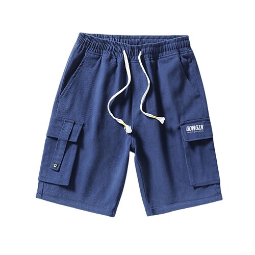 Men's Chic Modern Casual Chinos Shorts Pocket Multiple Pockets Elastic Drawstring Design Knee Length Pants Daily Leisure Sports Micro-elastic Solid Colored Comfort Breathable Mid Waist Black Blue
Men's Chic Modern Casual Chinos Shorts Pocket Multiple Pockets Elastic Drawstring Design Knee Length Pants Daily Leisure Sports Micro-elastic Solid Colored Comfort Breathable Mid Waist Black Blue