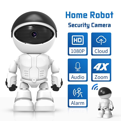 

2MP HD WiFi Camera 360 Degree Indoor And Outdoor Home Wireless Monitoring Mobile Phone Remote Camera Robot