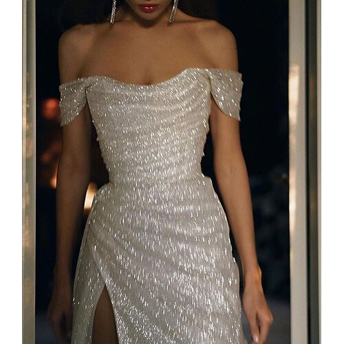 abiti da sera a sirena scintillanti abito da sposa per ricevimento abito da ballo spazzata/strascico a spazzola manica corta con spalle scoperte paillettes con spacco 2024
abiti da sera a sirena scintillanti abito da sposa per ricevimento abito da ballo spazzata/strascico a spazzola manica corta con spalle scoperte paillettes con spacco 2024